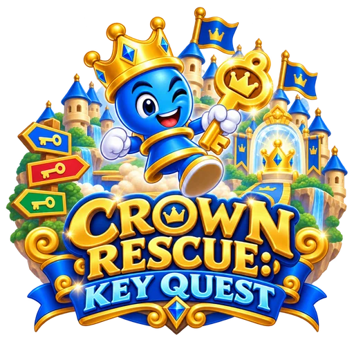 Crown Rescue: Key Quest game logo