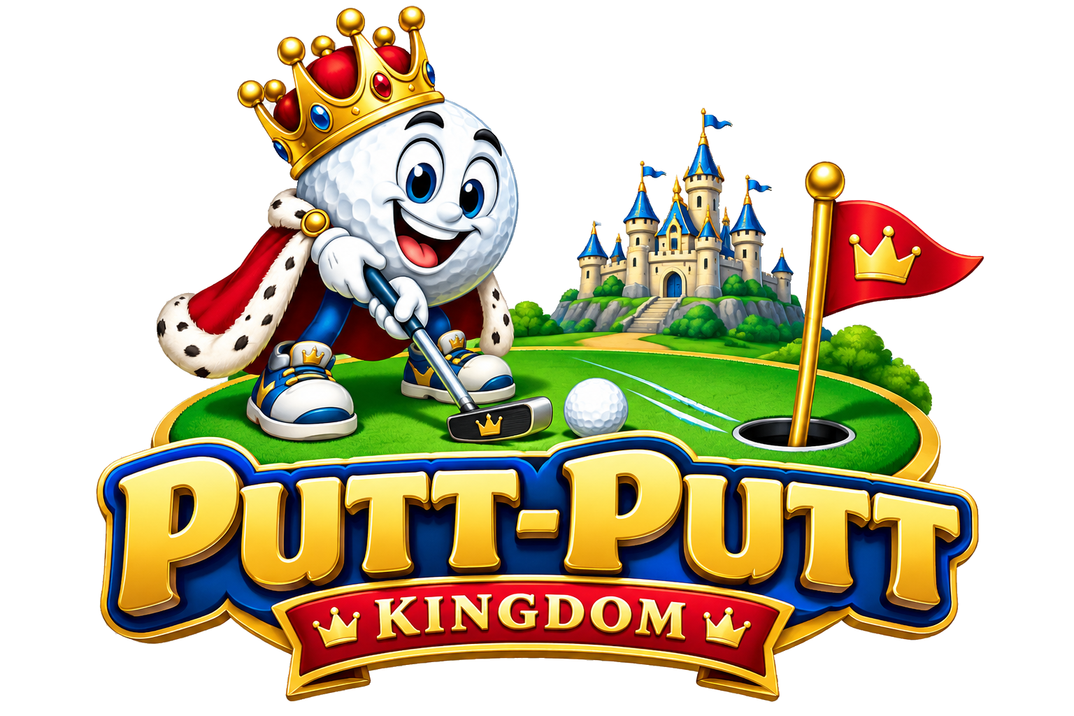 Putt-Putt Kingdom game logo