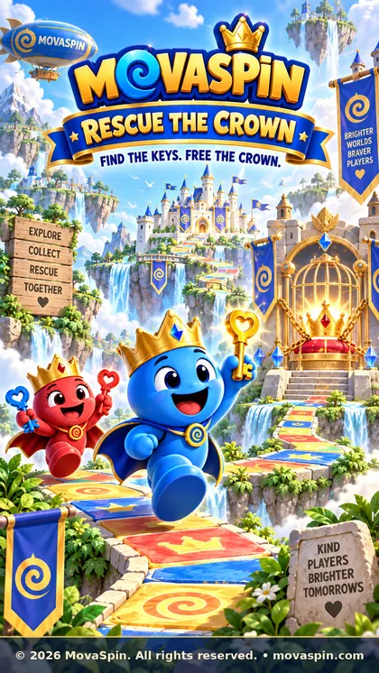 Rescue the Crown MovaSpin downloadable poster